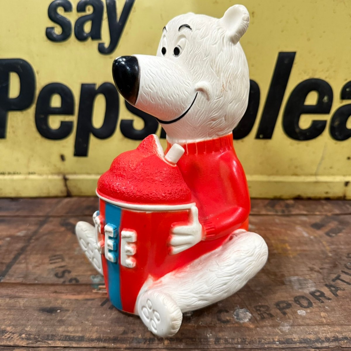 Vintage ポーラーベア “ICEE” コインバンク 17-91-2 | BigBear