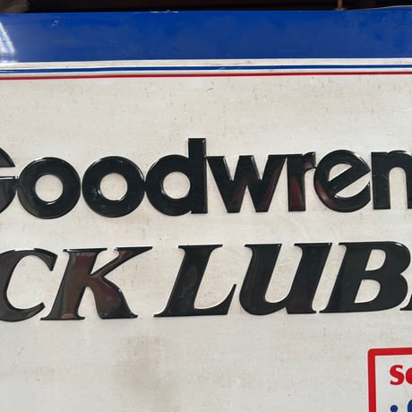 1980〜90’s GM Goodwrench QUICK LUBE plus ヴィンテージサイン 22-453
