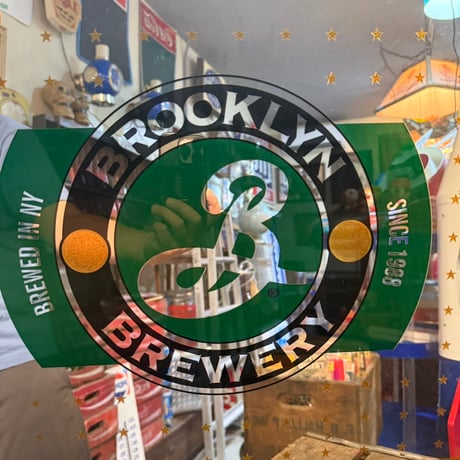 Vintage Brooklyn Brewery パブミラー 18-61