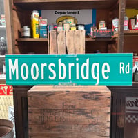 Vintage Moorsbridge Rd 道路標識 21-213-53