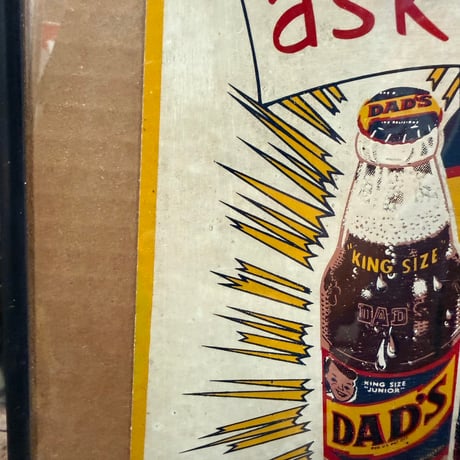 1950ｓ DAD’S ROOT BEER ヴインテージ広告（額装）22-197