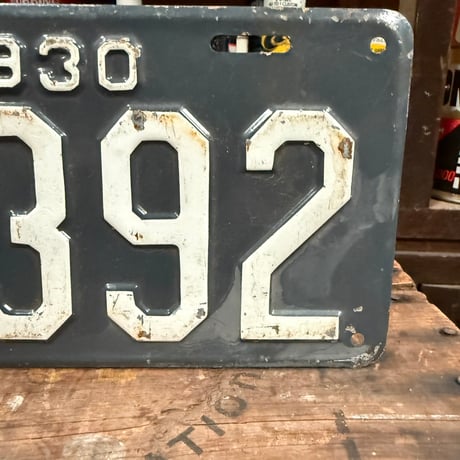 【希少】Vintage License Plate ニュージャージー州 20-28-8