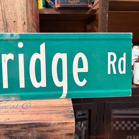 Vintage Moorsbridge Rd 道路標識 21-213-53