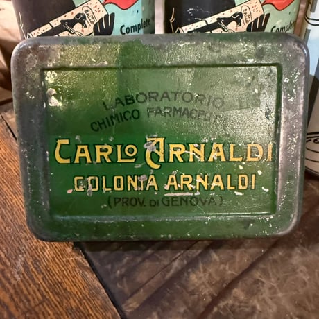 Vintage 1930〜40’s CARLO ARNALDI Tin Box 18-185-3
