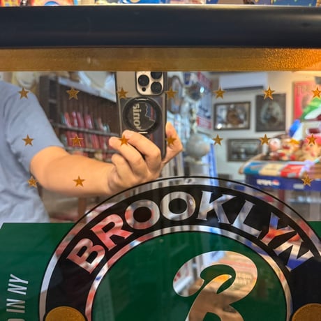 Vintage Brooklyn Brewery パブミラー 18-61