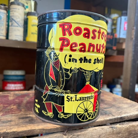 Vintage Roasted Peanuts 缶 22-62-1