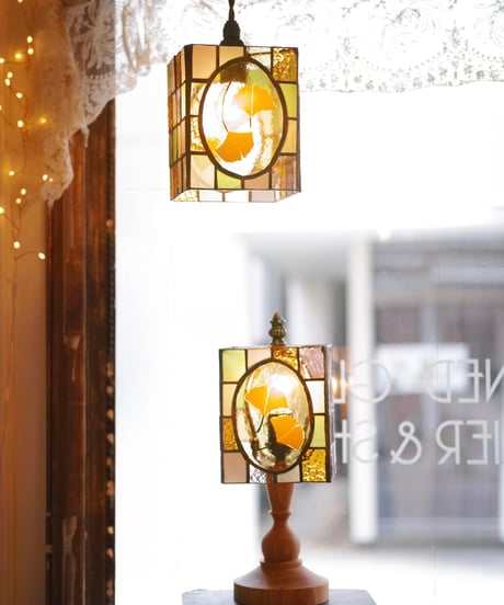 【受注制作】Maille -Gingko- Table lamp