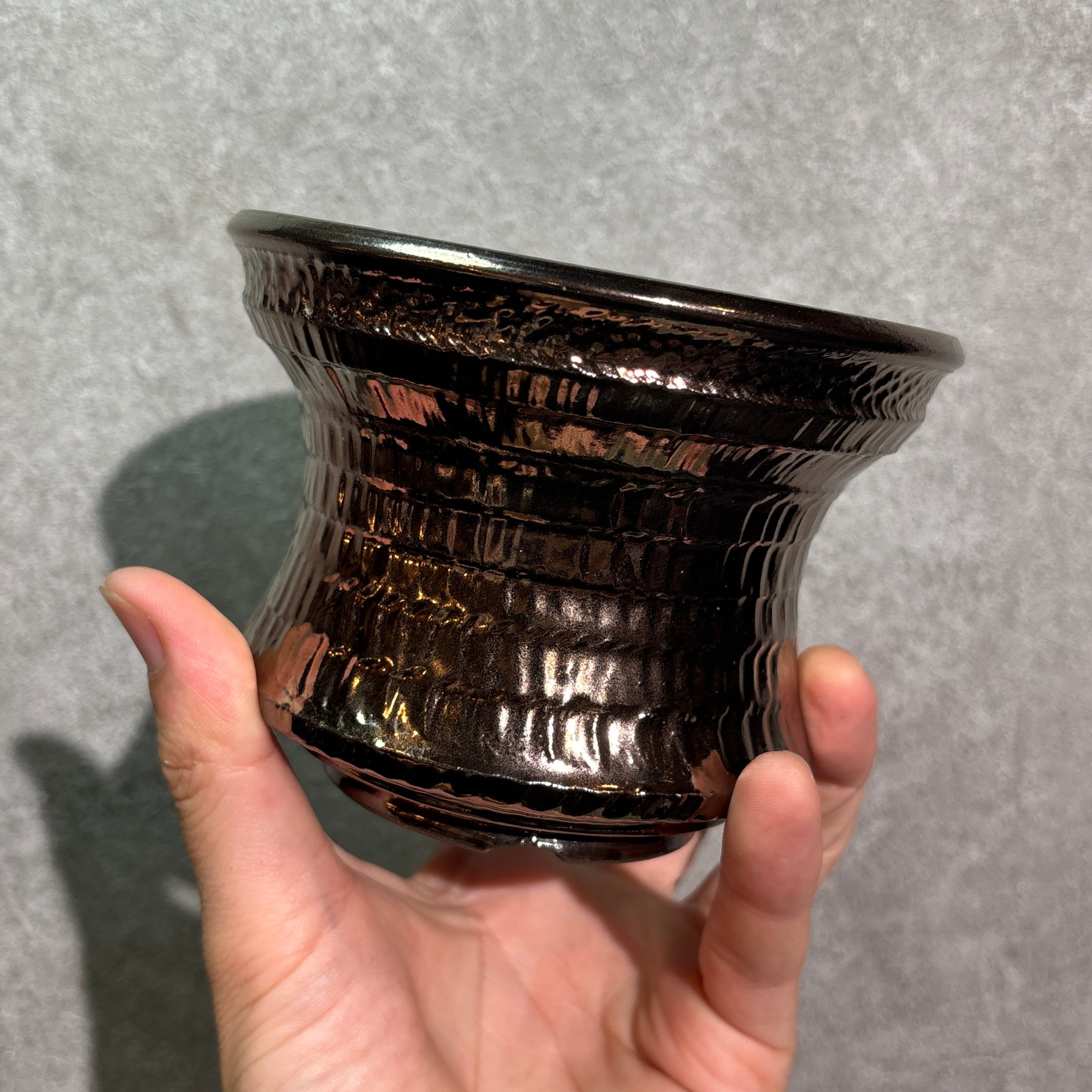 三ッ鉢 MICRO POT / 陶器鉢（3号鉢相当) 【69MS019】 | PLANET ROCK