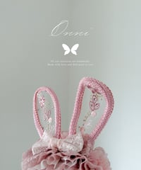 rabbit and cat headdress