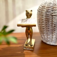 にゃんこのカードスタンド　ねこ　CAT　名刺置き