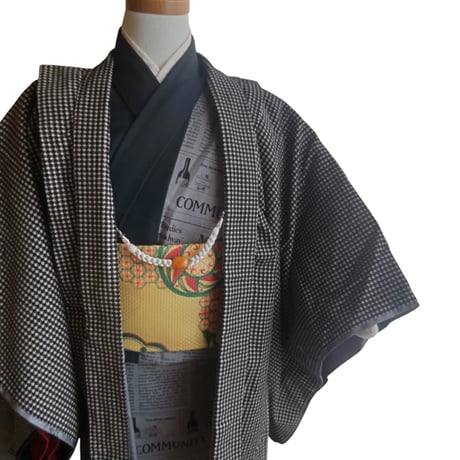 5歳　USED着物　着物＆羽織＆帯＆羽織紐　（袴は含まれません参考画像です）