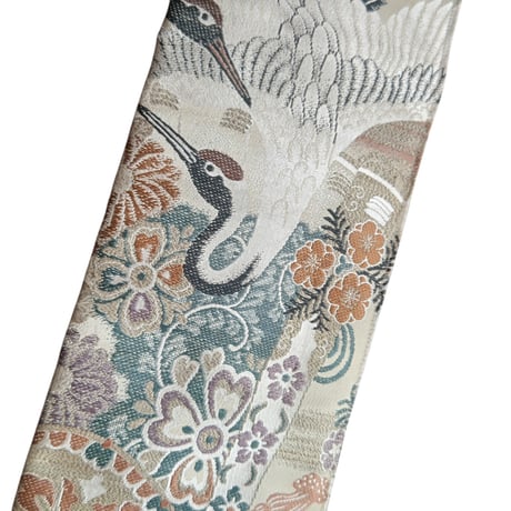 obi H 帯＆髪飾り    未使用　 (帯揚げ・帯締め・等は含まれません　着物も参考画像です）
