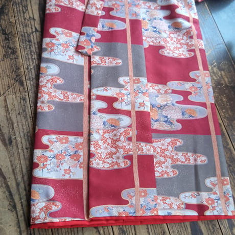 3歳　USED着物　雲居吉野　（着物単品　被布、帯は含まれません画像は参考です）