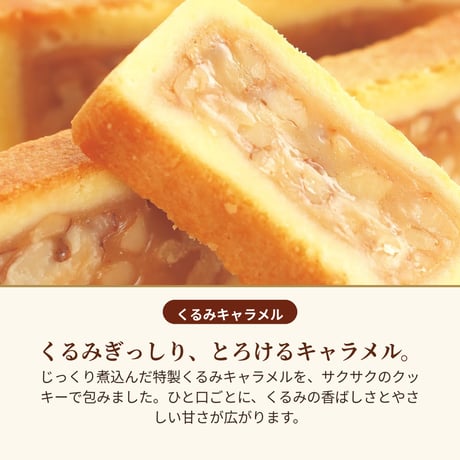 【ヌーベル梅林堂】くるみやまびこハーフ詰合せ5個入り[人気信州銘菓][お土産/ギフト][7833-1]