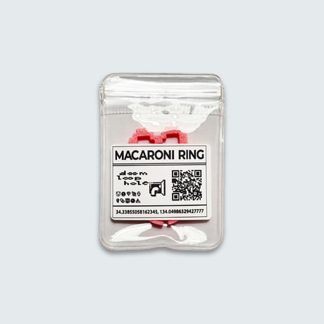 hermippe／MACARONI RING／ハート
