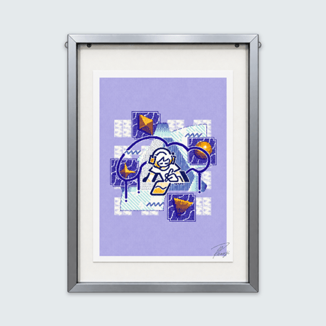 m7kenji／感触／額装あり
