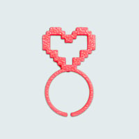 hermippe／MACARONI RING／ハート