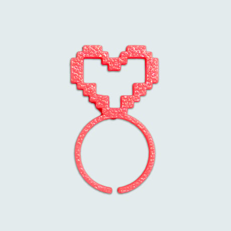 hermippe／MACARONI RING／ハート