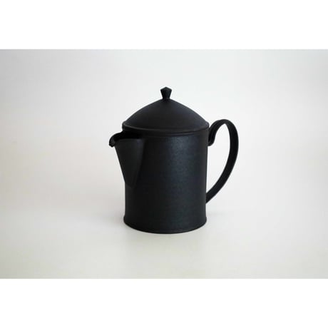 服部 竜也／黒コーヒーポット&ドリッパーセット