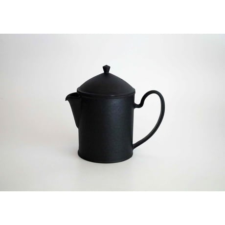 服部 竜也／黒コーヒーポット&ドリッパーセット
