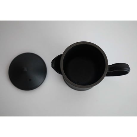 服部 竜也／黒コーヒーポット&ドリッパーセット