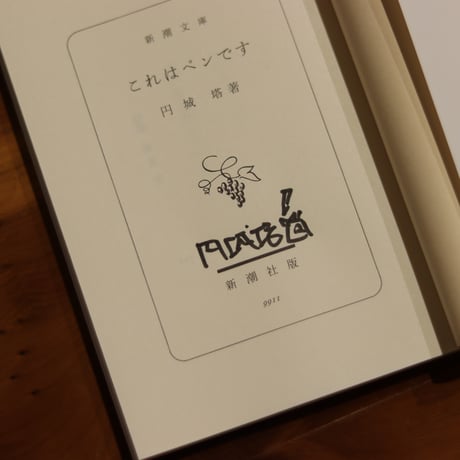 これはペンです｜円城塔【著者サイン入り】