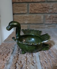 Ceramic green swan bowl 🦢🌲　セット販売アイテム
