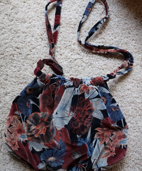 Velvet flowers shoulder bag🪻セット販売アイテム