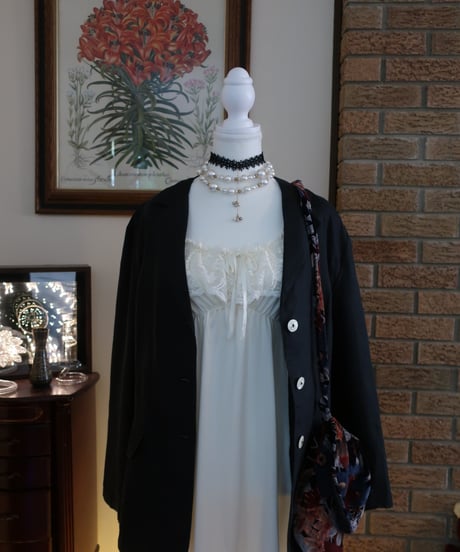 Italy linen black oversized jacket 🐦‍⬛