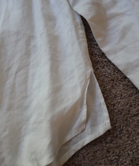 100% LINEN white shirt 🪿