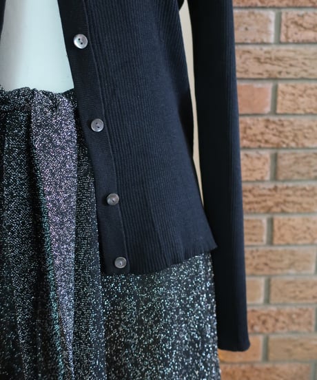 ANN TAYLOR Silk knitting cardigan 🧶🐦‍⬛