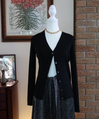 ANN TAYLOR Silk knitting cardigan 🧶🐦‍⬛