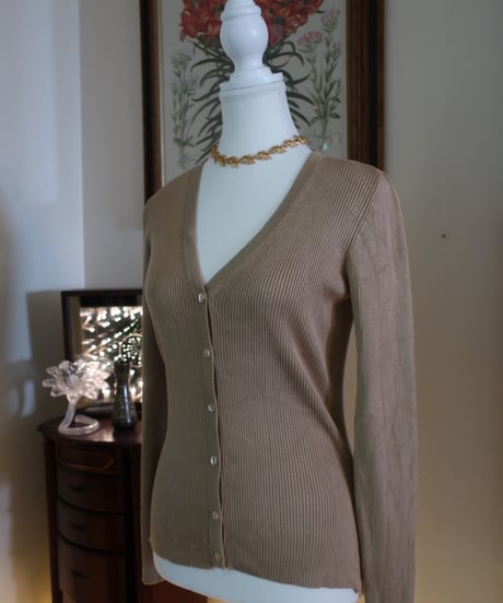 ANN TAYLOR Silk knitting cardigan 🧶