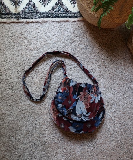Velvet flowers shoulder bag🪻セット販売アイテム
