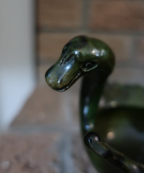 Ceramic green swan bowl 🦢🌲　セット販売アイテム