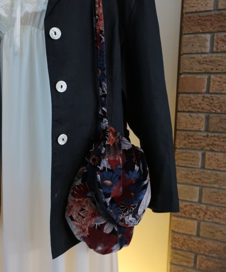 Velvet flowers shoulder bag🪻セット販売アイテム