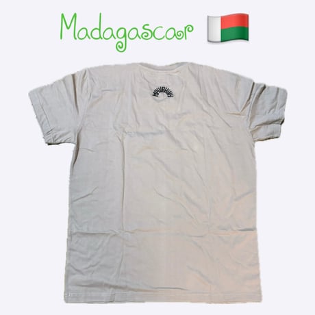 Made in Africa Madagascar  マダガスカル　地図　Tシャツ