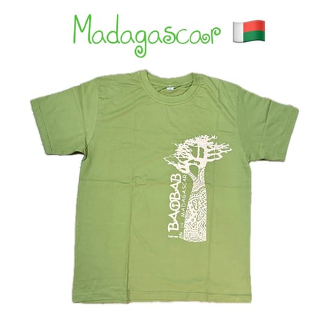 Made in Africa Madagascar Baobab　バオバブ　Tシャツ