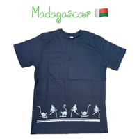 Made in Africa Madagascar Maki　ワオキツネザル　Tシャツ