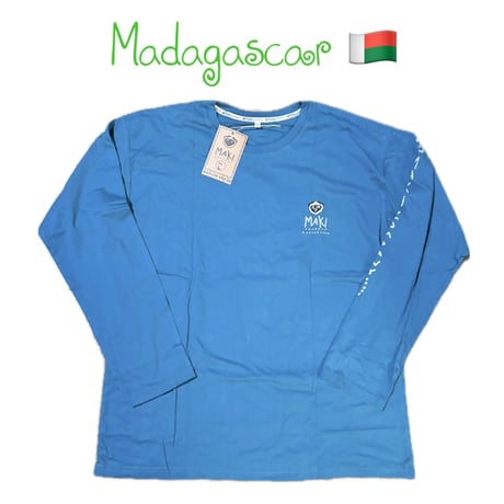 Made in Africa Madagascar Maki　ワオキツネザル　Tシャツ