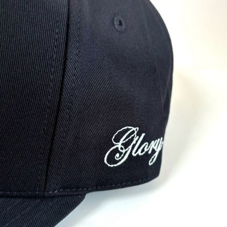 GLORY BIG SIZE SIDE LOGO CAP / BLACK  G-10