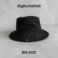 Big BucketHat　Black K-23