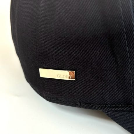 GLORY BIG SIZE SIDE LOGO CAP / BLACK  G-10