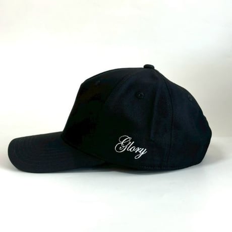 GLORY BIG SIZE SIDE LOGO CAP / BLACK  G-10