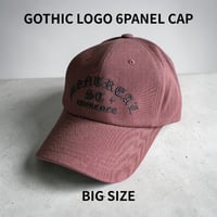 GOTHIC LOGO 6PANEL CAP DUSTY ROSE　K-270
