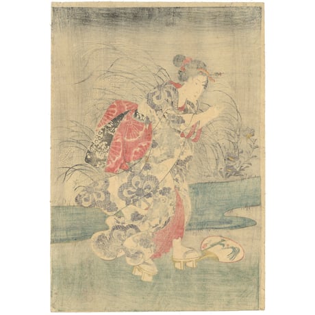 国芳 「四季遊観　納涼乃ほたる」