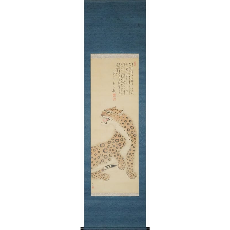ぬくもりを描く肖像画 〜受注制作受付中 作者不詳 豹図 | 古美術もりみや