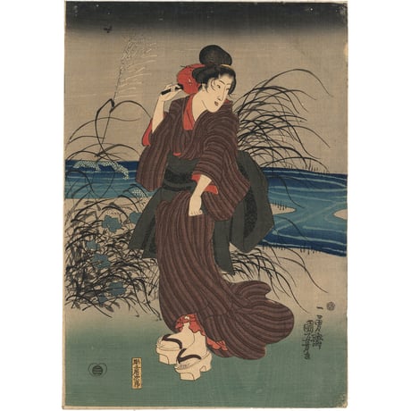 国芳 「四季遊観　納涼乃ほたる」