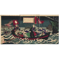 芳年 「徳川治績年間紀事　十五代徳川慶喜公」