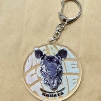 アクリルキーホルダー　マレーバク　カナタ
